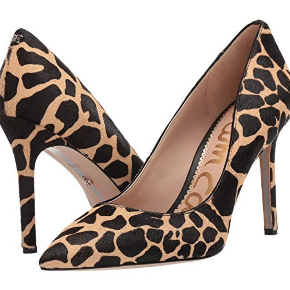 Sam Edelman giraffe print Hazel pumps, 6M